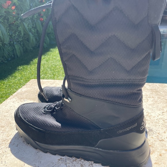 Adidas Climawarm Traxion Boot Black Size 8 - Picture 2 of 8